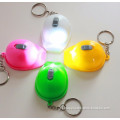 High Quality LED Safety Helmets Keychain with Bottle Opener